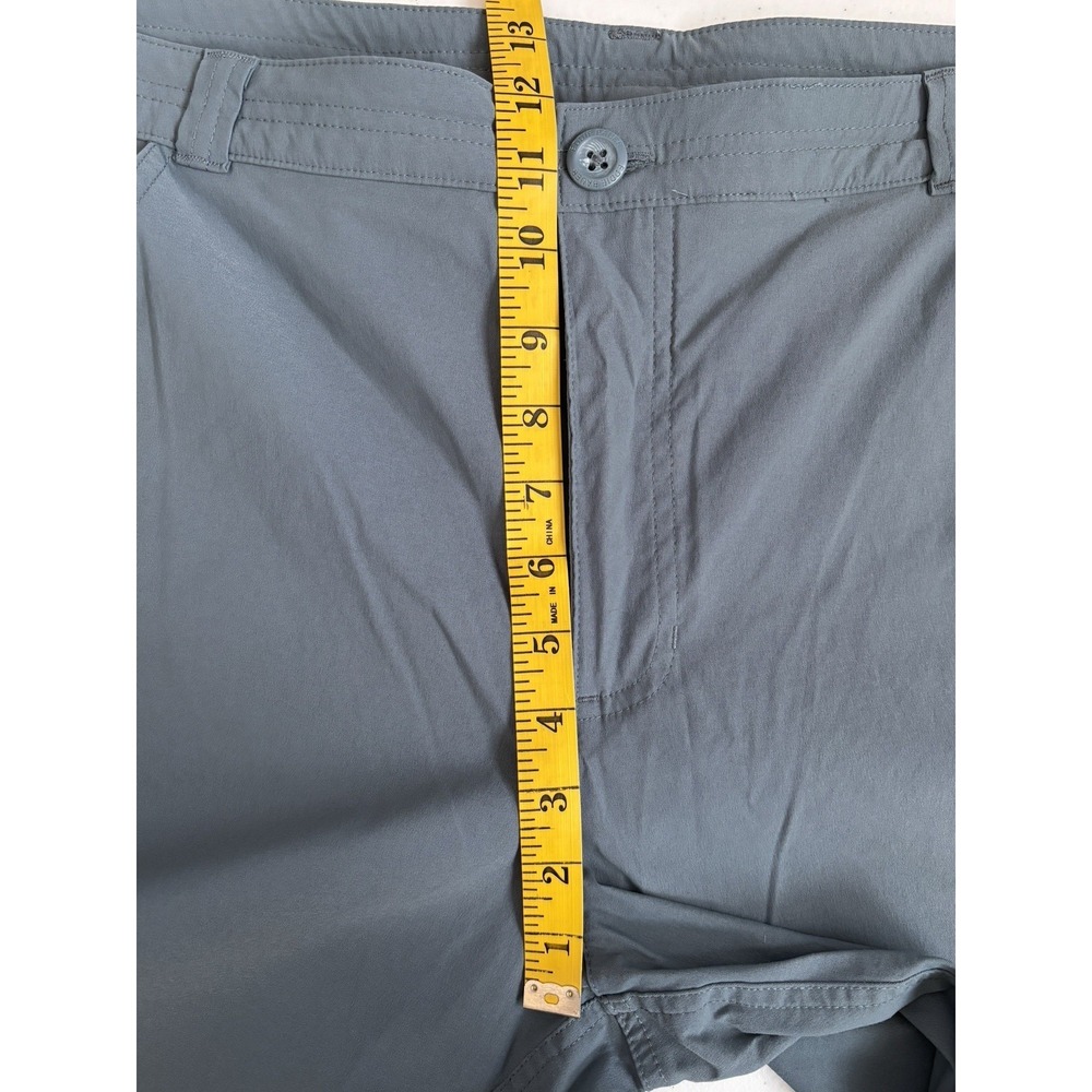 Eddie Bauer Women's Size 18 Blue Gray Activewear Outdoors Nylon Capri - Picture 11 of 14